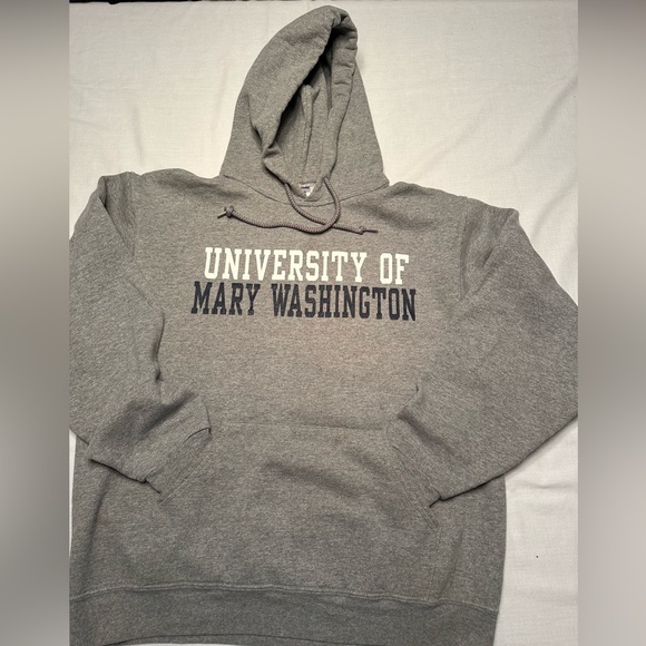Gray University of Mary Washington hoodie. Size L - Picture 1 of 7